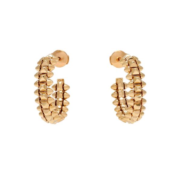 Cartier（カルティエ） クラッシュ ドゥ SM K18ピンクゴールド ピアス 