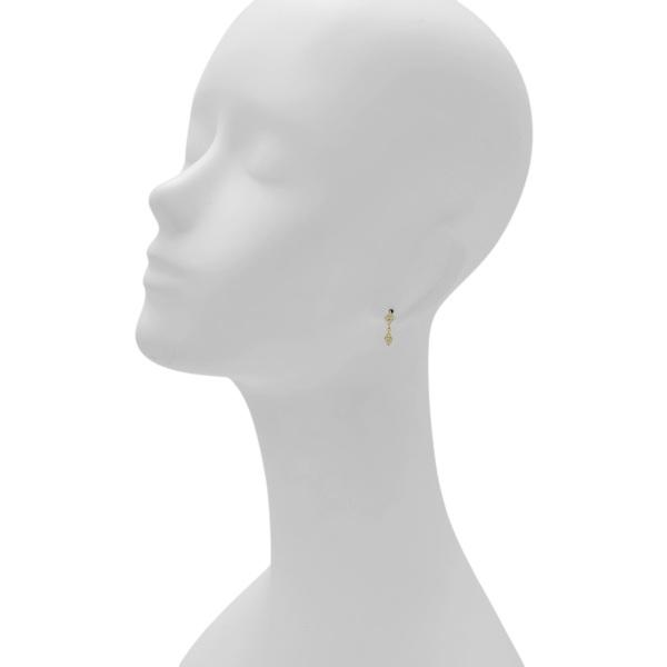 K18イエローゴールド ダイヤモンド ピアス : ジェムキャッスルゆきざき