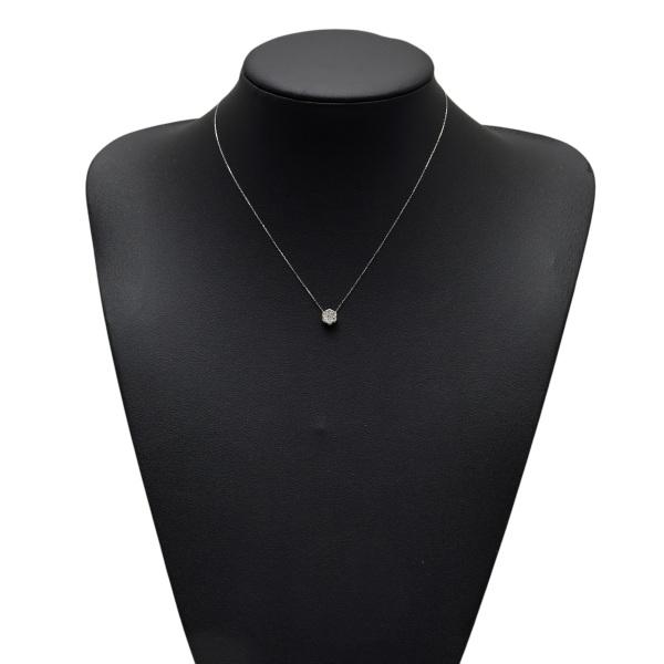 プラチナ850.900 ダイヤモンドネックレス 楽天市場】PT900/850 ダイヤモンドネックレス D0.35ct 約40cm/約