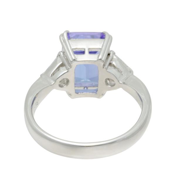 pt900タンザナイトダイヤモンドリング Pt900 タンザナイト ダイヤモンド リング 0.36ct D0.04ct
