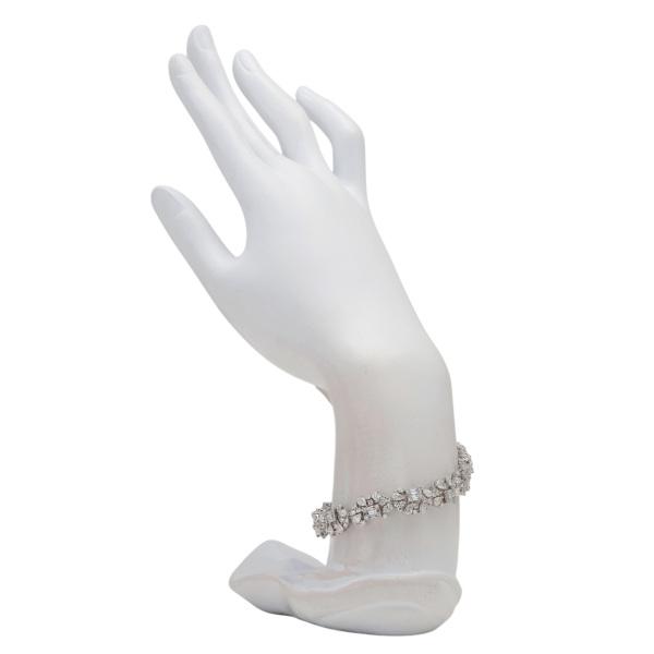 k18ホワイトゴールドダイヤブレスレット K18ホワイトゴールドダイヤ1.0ct テニスブレスレット | 999