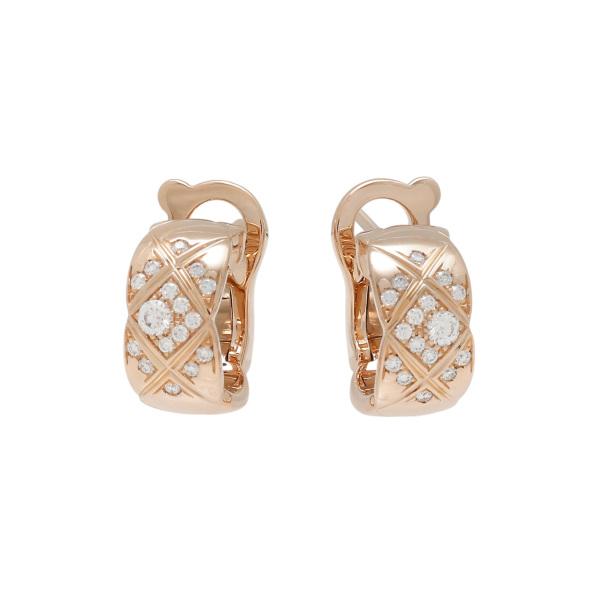 CHANEL（シャネル） ココクラッシュ K18ピンクゴールド ピアス 中古