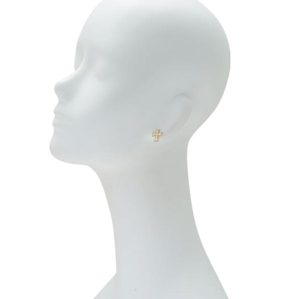 美品　ピアス　ダイヤ　k18 片方　イエローゴールド K18イエローゴールド ダイヤモンド ピアス | 高品質 金・プラチナ