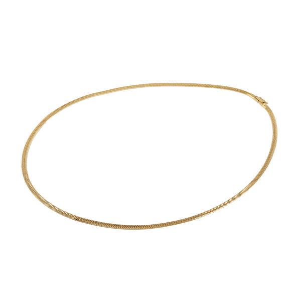 K18イエローゴールド 喜平 ネックレス トリプル12面 約50cm 約14.31g