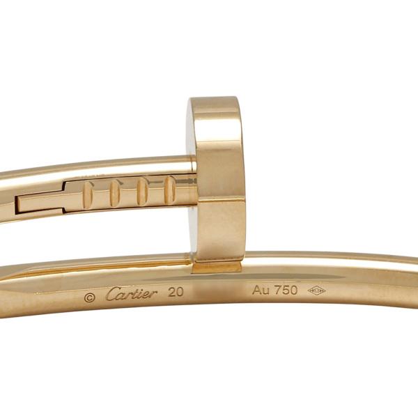 カルティエ イエローゴールド クラシックモデル ジュストアンクル ブレスレット カルティエ イエローゴールド クラシックモデル ジュスト