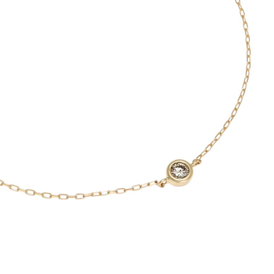 K18イエローゴールド ダイヤモンド ブレスレット : ジェムキャッスル