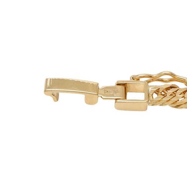 K18イエローゴールド 喜平 ネックレス トリプル12面 約50cm 約