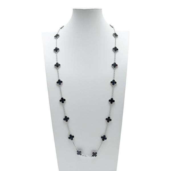 【付属品完備】Van Cleef & Arpels ヴィンテージアルハンブラ Vintage Alhambra pendant 18K yellow gold, Mother-of-pearl