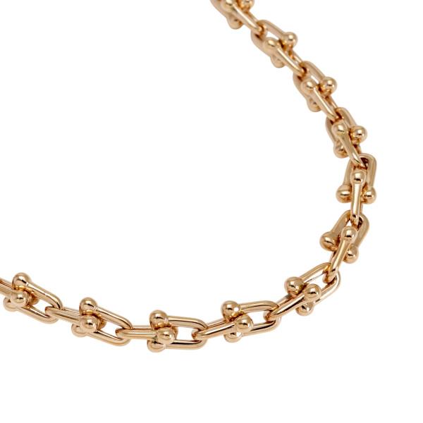期間限定セールTiffany & Co. K18 ネックレス TIFFANY&Co. ティファニー ハードウェア マイクロリンク