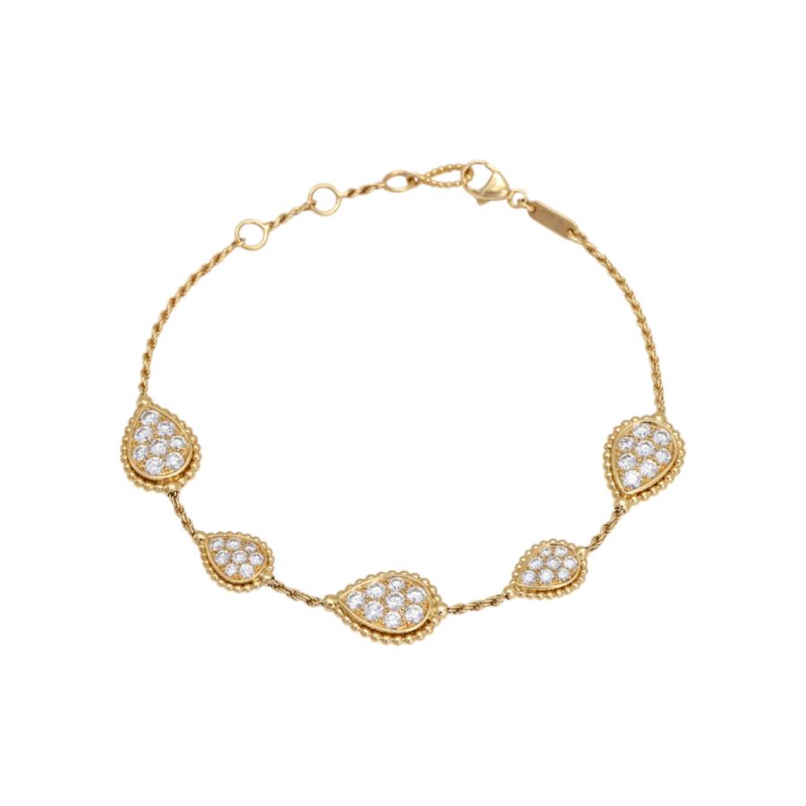 BOUCHERON（ブシュロン） セルパンボエム ブレスレット 5モチーフ K18 