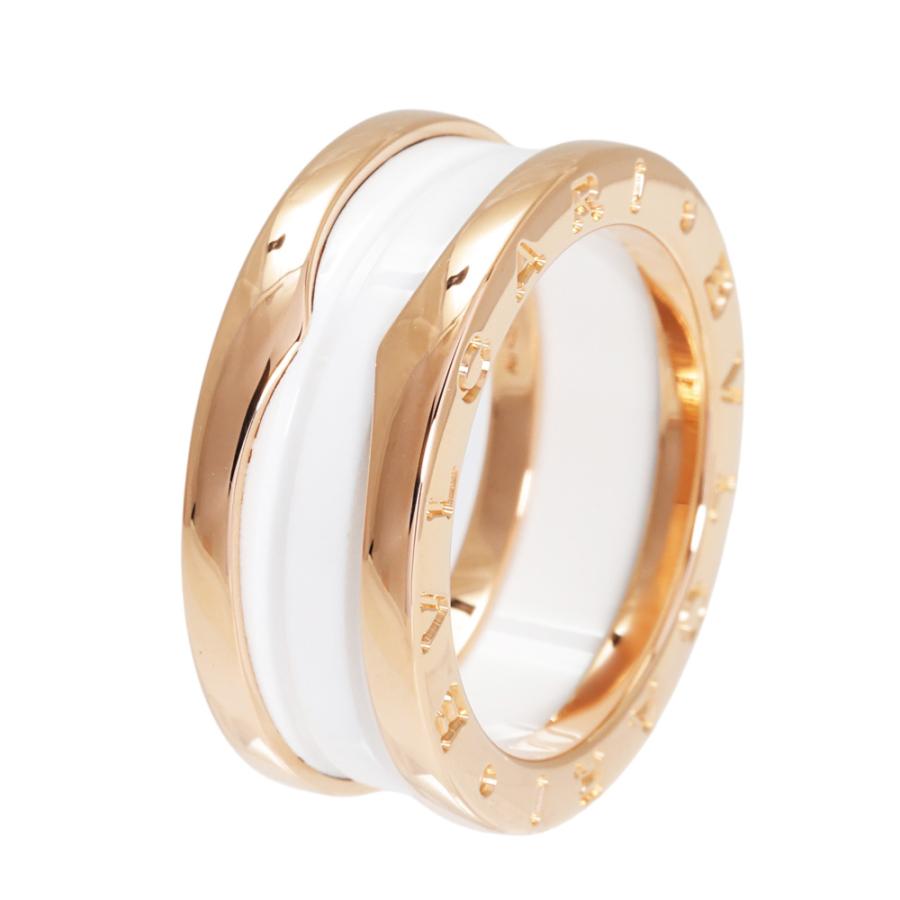 ブルガリ ビー・ゼロワン K18ピンクゴールド リング 中古 BVLGARI  