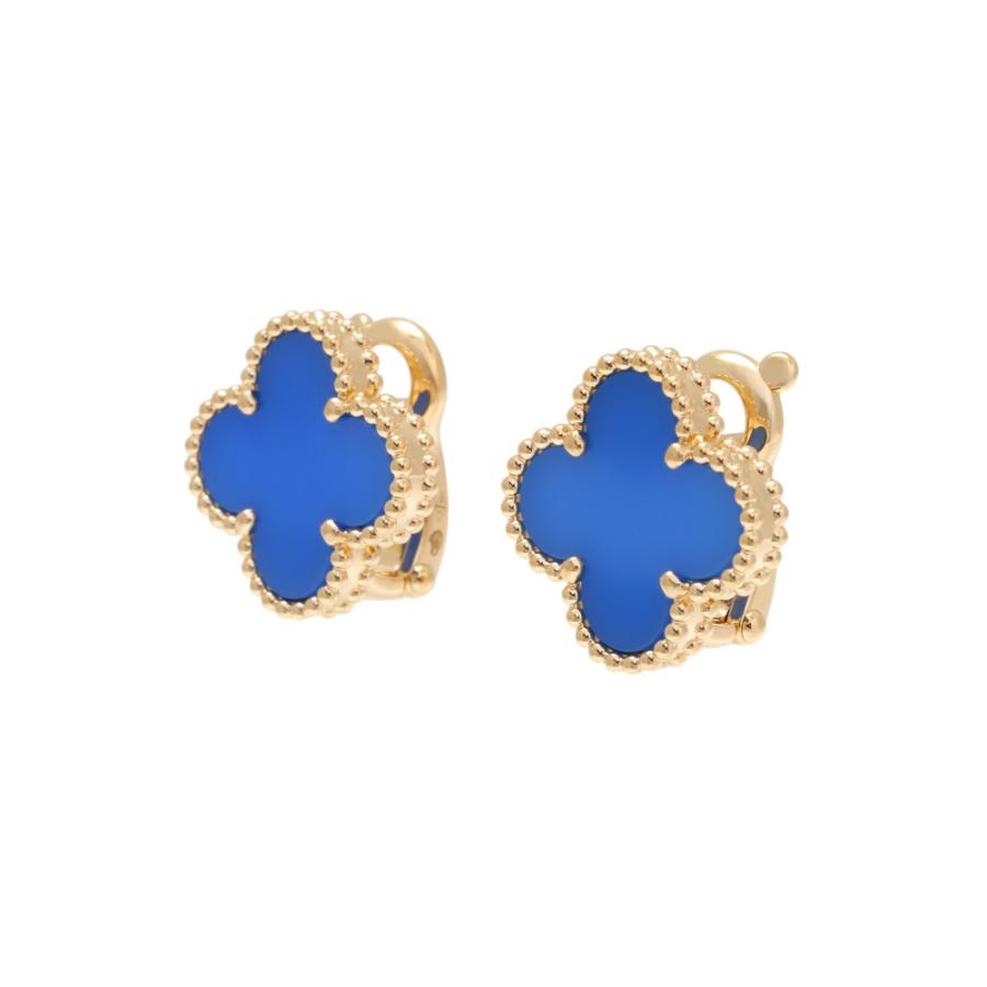 ヴィンテージ アルハンブラ イヤリング　イエローゴールド Van Cleef ＆ Arpels（ヴァンクリーフ ＆ アーペル） ヴィンテージ