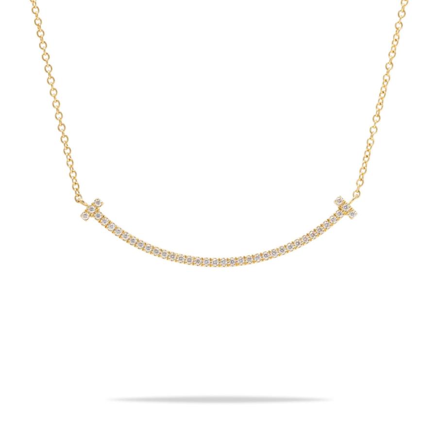 TIFFANY&Co.（ティファニー） T スマイル スモール K18イエロー