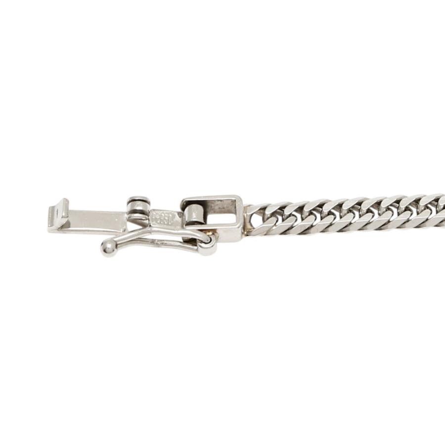 プラチナ850 喜平 ネックレス ダブル6面 約60cm 約20.17g : ジェム