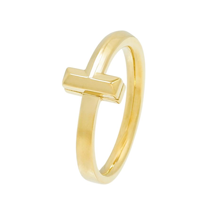 TIFFANY&Co.（ティファニー） T ワン K18イエローゴールド リング 中古