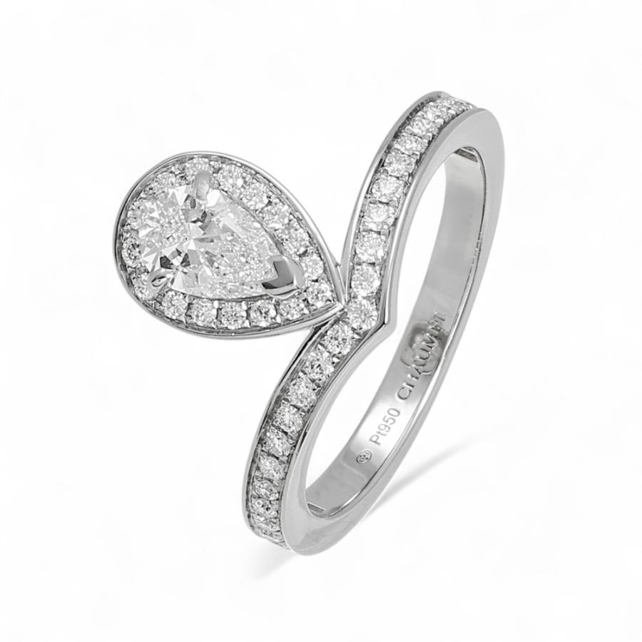 CHAUMET ショーメ pt950 ジョセフィーヌ　エグレット リング 10号 CHAUMET（ショーメ） ジョゼフィーヌ PT950 リング 中古 : ジェム
