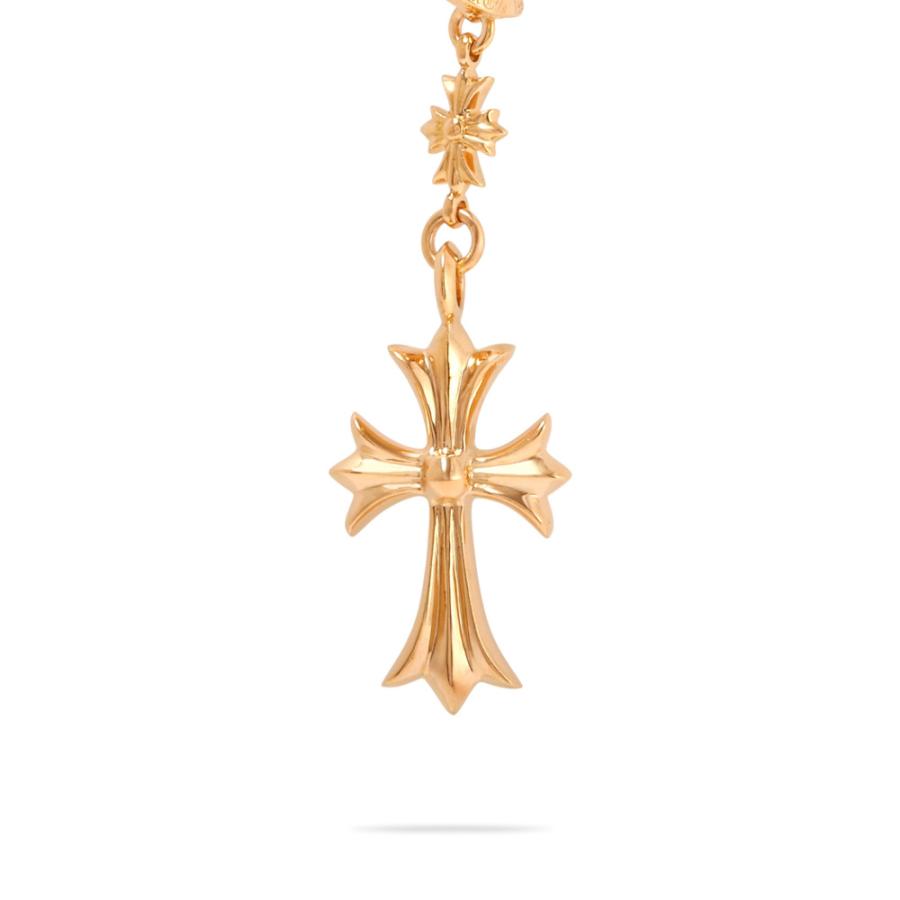 CHROME HEARTS（クロムハーツ） タイニーEクロス K22イエローゴールド