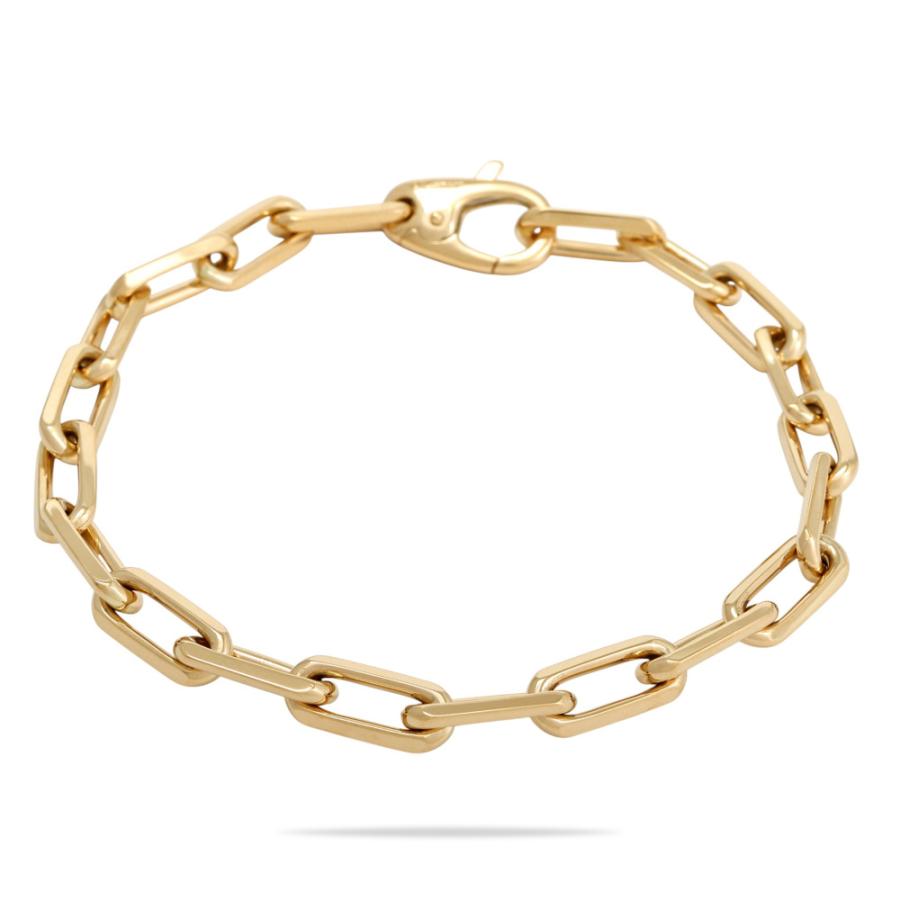 【新品未使用】カルティエ/サントス/ブレスレット/ミディアム/YG/２コマ追加済 Cartier（カルティエ） サントス ミディアムモデル K18イエロー