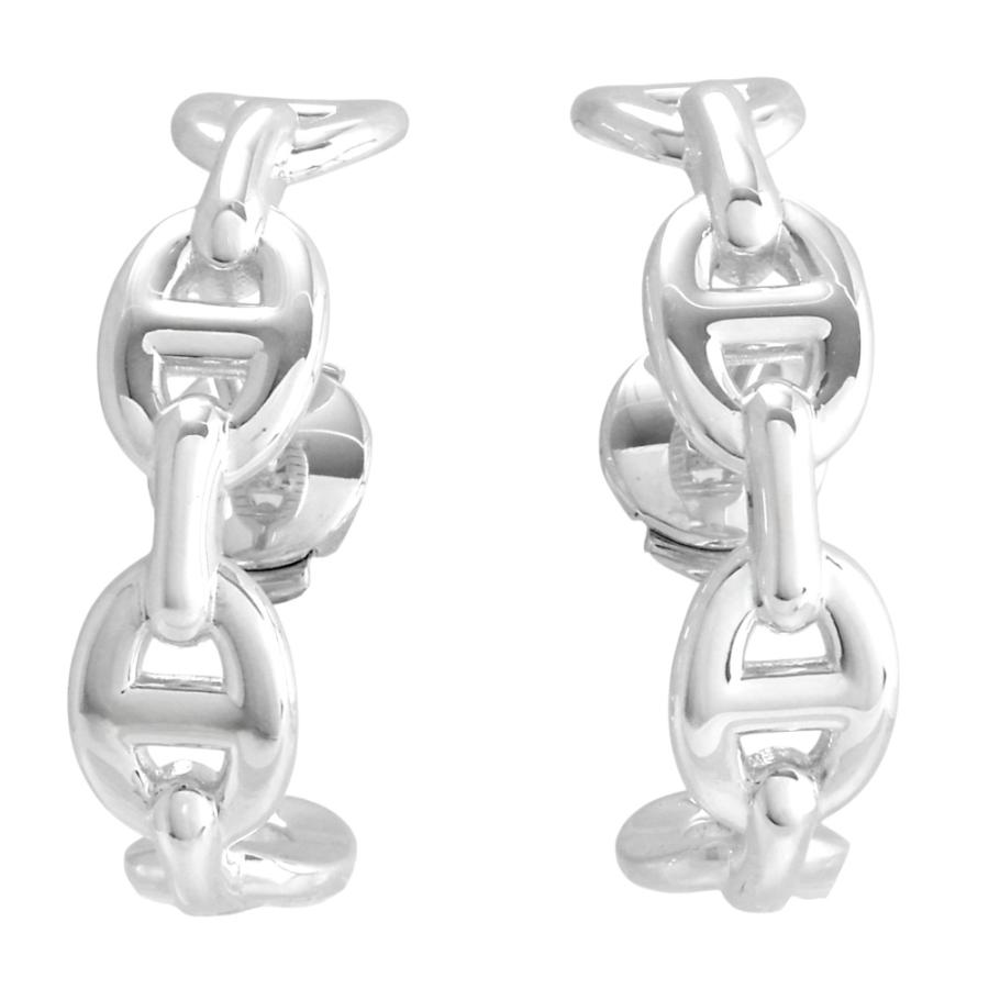 HERMES エルメス シェーヌダンクル アンシェネ SV925 ピアス 中古