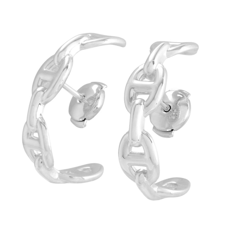 HERMES エルメス シェーヌダンクル アンシェネ SV925 ピアス 中古