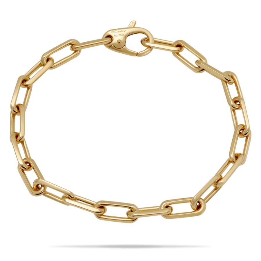 【新品未使用】カルティエ/サントス/ブレスレット/ミディアム/YG/２コマ追加済 Cartier（カルティエ） サントス ミディアムモデル K18イエロー