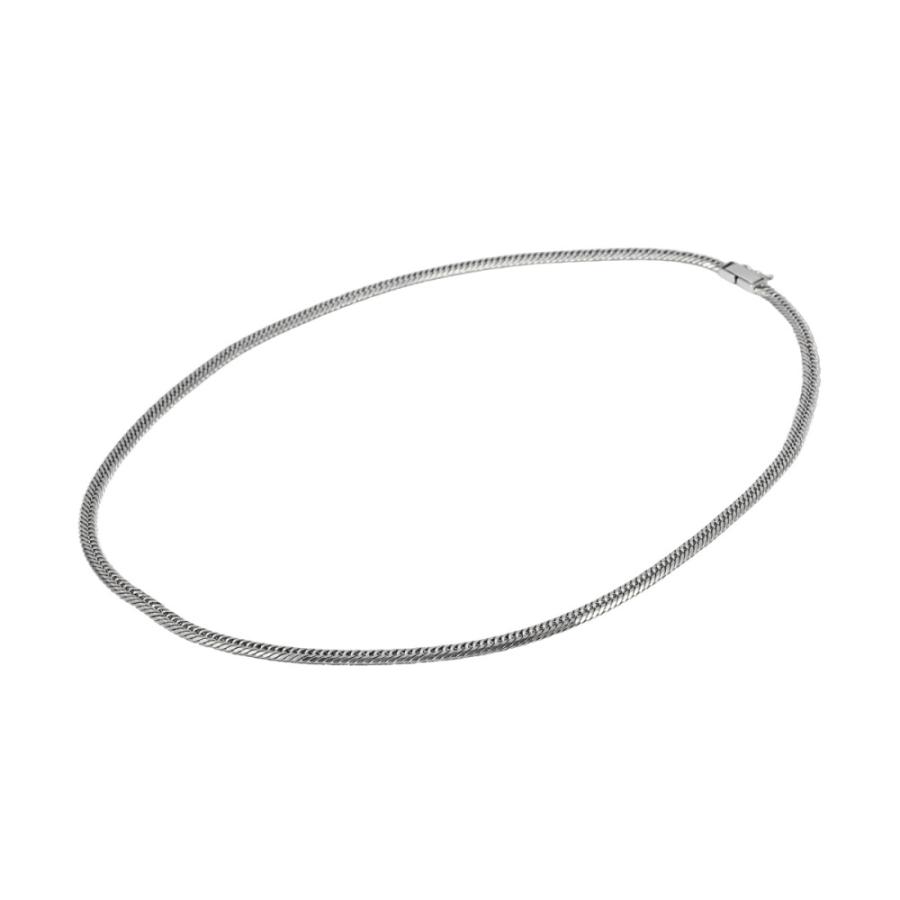 プラチナ850 喜平 ネックレス トリプル12面 約50cm 約30.89g : ジェム