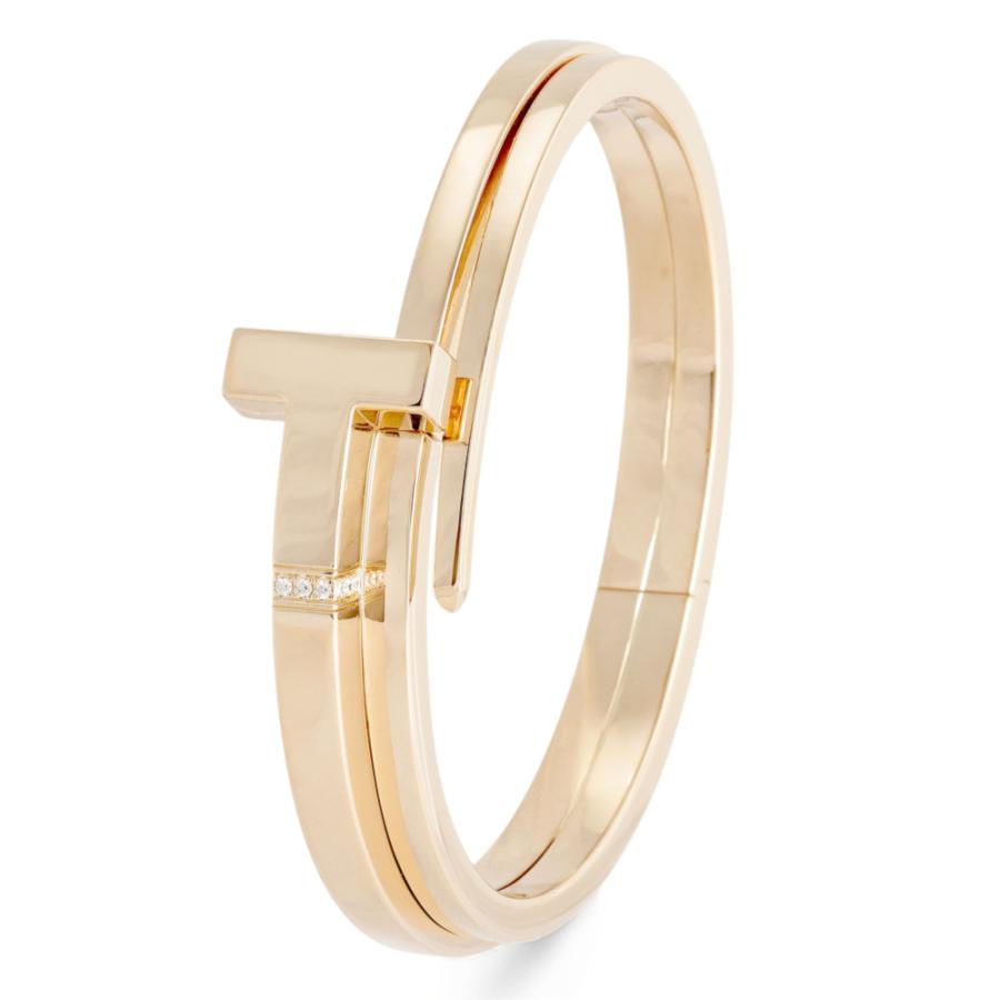 TIFFANY&Co.（ティファニー） Tスクエア K18ピンクゴールド