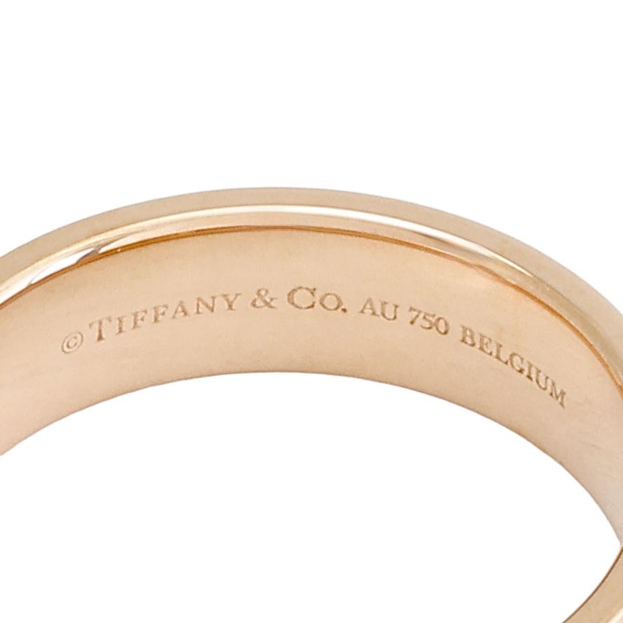 TIFFANY&Co.（ティファニー） T ナロー K18ローズゴールド リング 中古