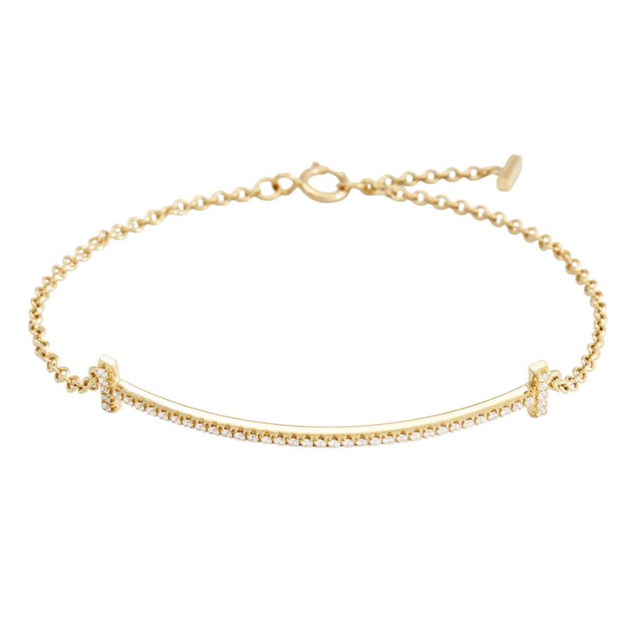 TIFFANY&Co.（ティファニー） T スマイル ミディアム K18イエロー