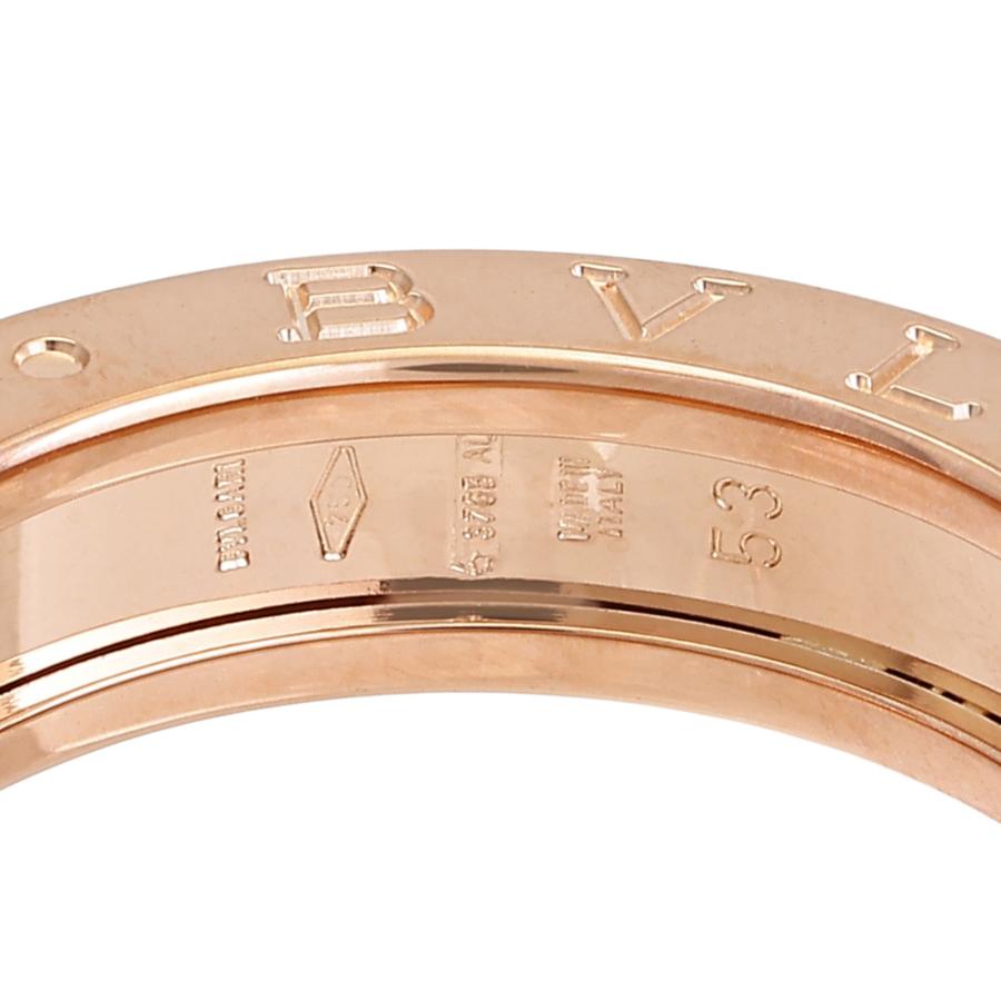 BVLGARI（ブルガリ） ビー・ゼロワン K18ピンクゴールド リング 中古