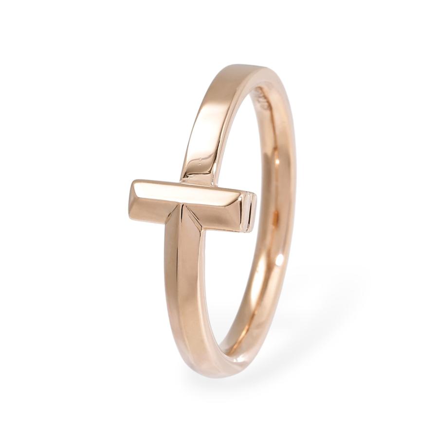TIFFANY&Co.（ティファニー） T ワン K18ローズゴールド リング 中古 