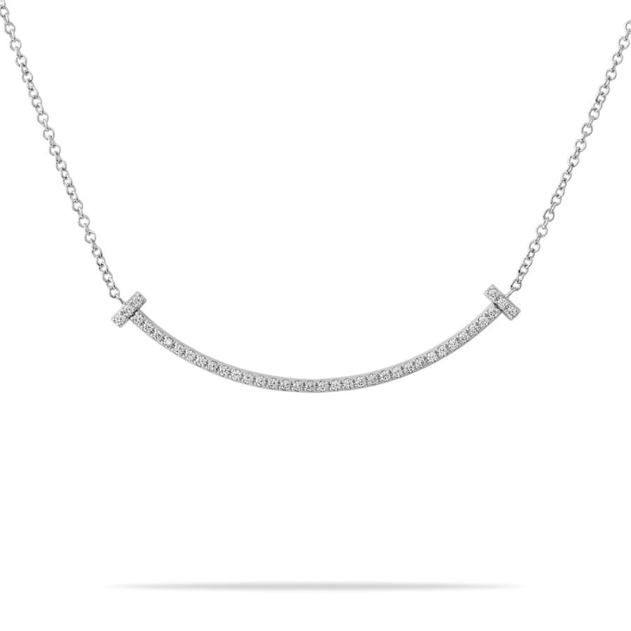 TIFFANY&Co.（ティファニー） T スマイル スモール K18ホワイト