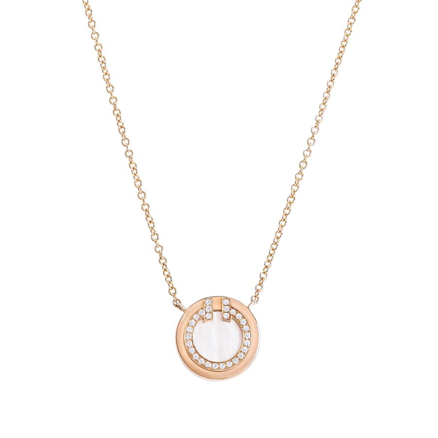 TIFFANY&Co.（ティファニー） T TWOサークル K18ピンクゴールド 