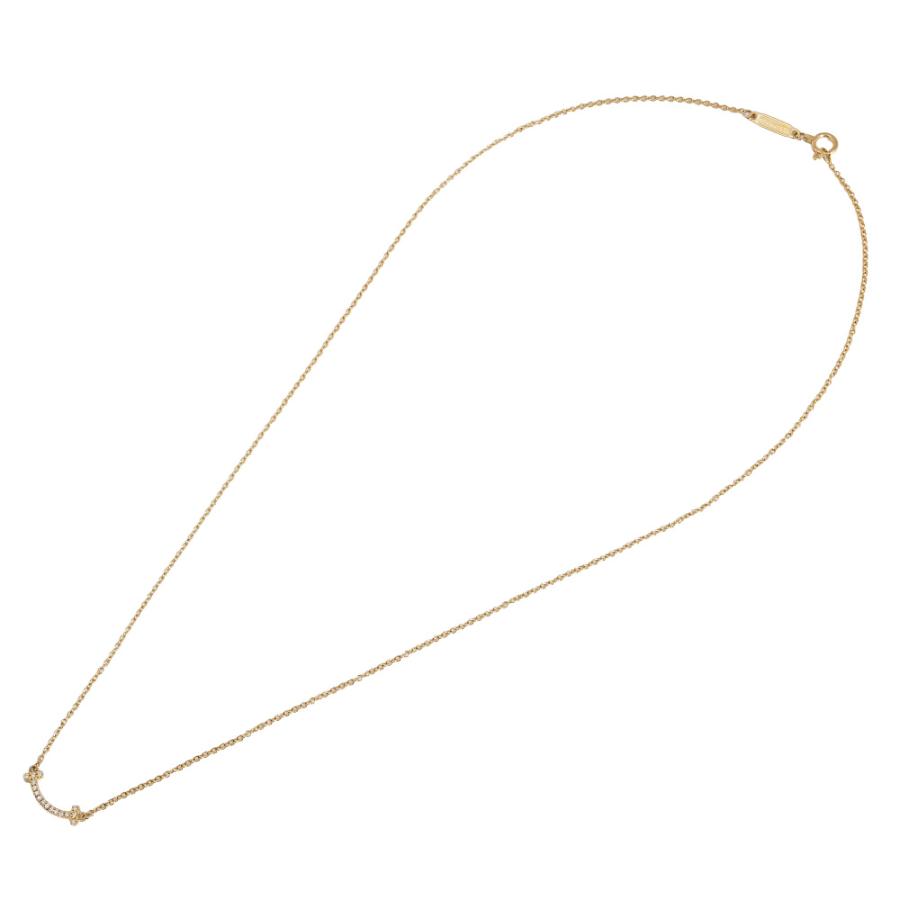 TIFFANY&Co.（ティファニー） T スマイル ミニ K18イエローゴールド