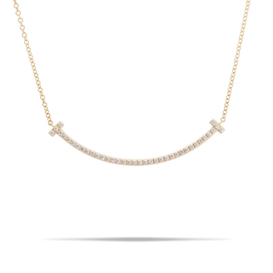 TIFFANY&Co.（ティファニー） T スマイル スモール K18ローズゴールド