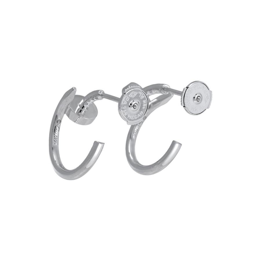Cartier ピアス ジュストアンクル SM ホワイトゴールド 片耳のみ Cartier（カルティエ） ジュストアンクル スモールモデル K18ホワイト