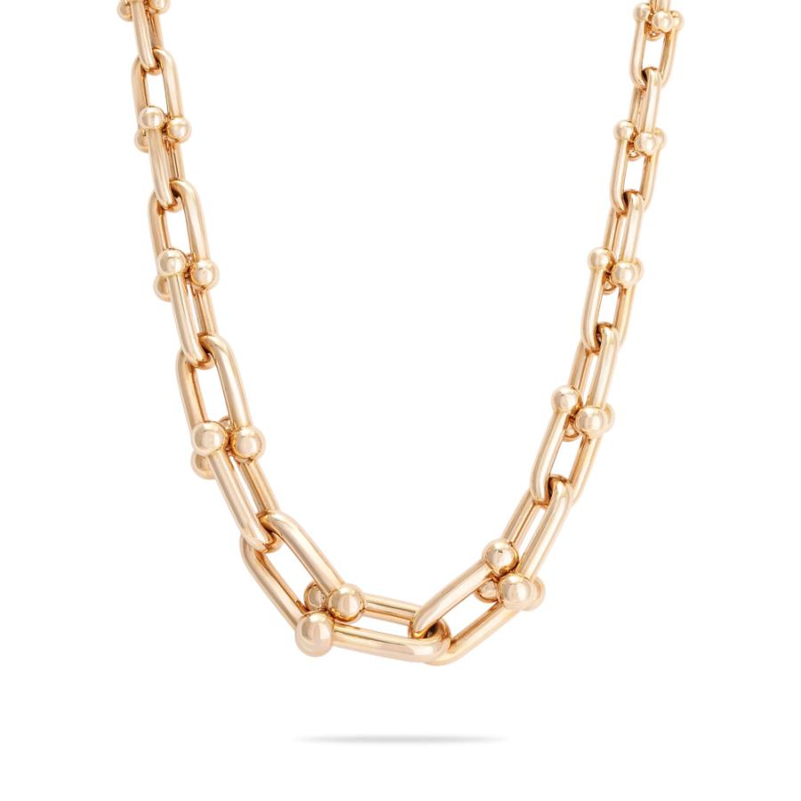 TIFFANY&Co.ティファニー ネックレス K18 TIFFANY&Co.（ティファニー） ハードウェア グラジュエイテッド リンク