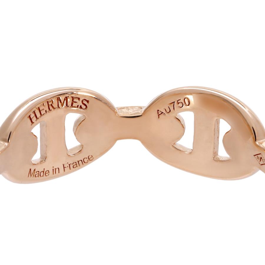 おむすび　エルメスシェーヌダンクル アンシェネ PM K18PG ⭐︎美品⭐︎ HERMES（エルメス） シェーヌダンクル アンシェネ PM K18ピンク