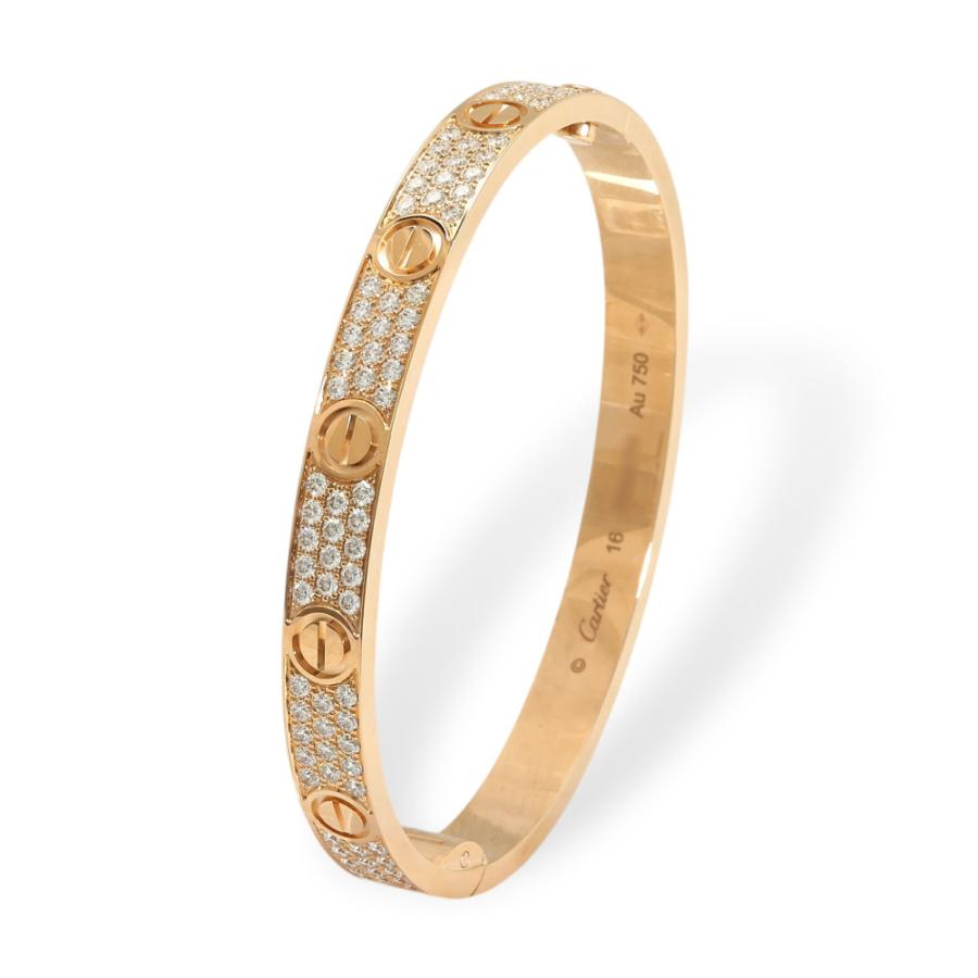 Cartier（カルティエ） ラブ K18ピンクゴールド ブレスレット 中古