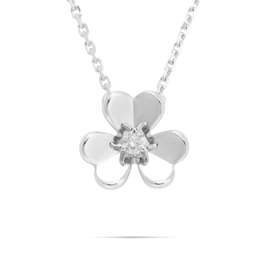 ヴァンクリーフ&アーペル　フリヴォルミニネックレスホワイトゴールドk18wg Van Cleef ＆ Arpels（ヴァンクリーフ ＆ アーペル） フリヴォル ミニ