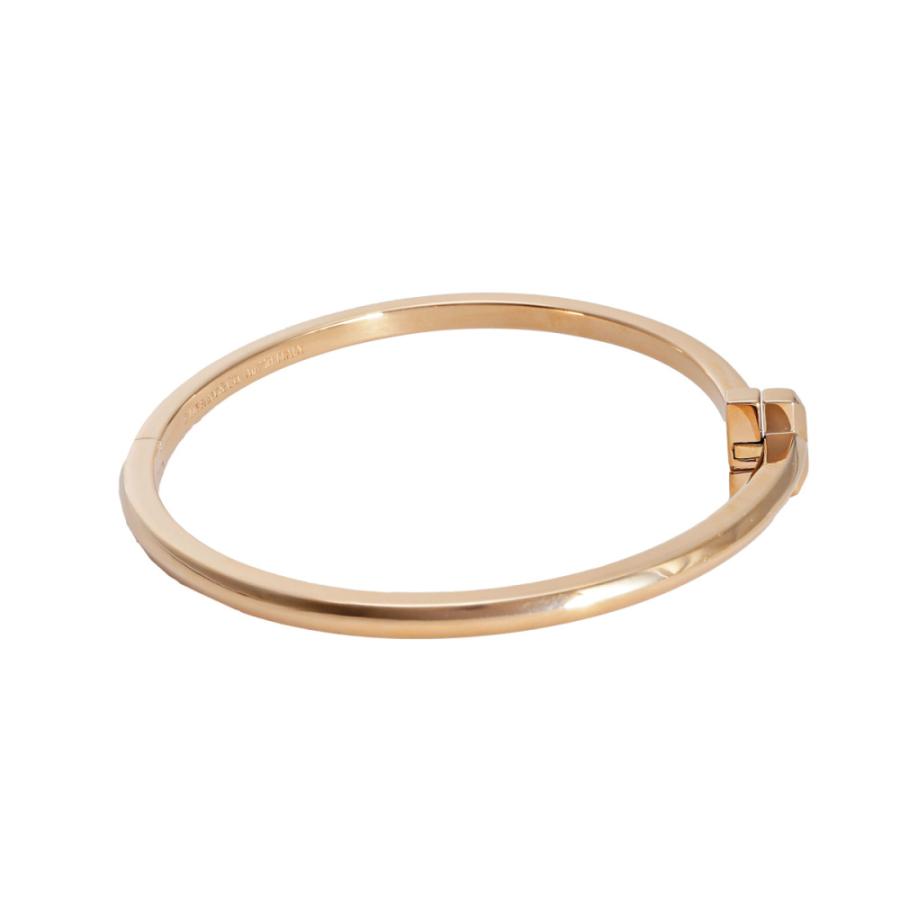 Tワンナローヒンジバングル　ローズ TIFFANY&Co.（ティファニー） T ワン ナローヒンジ バングル