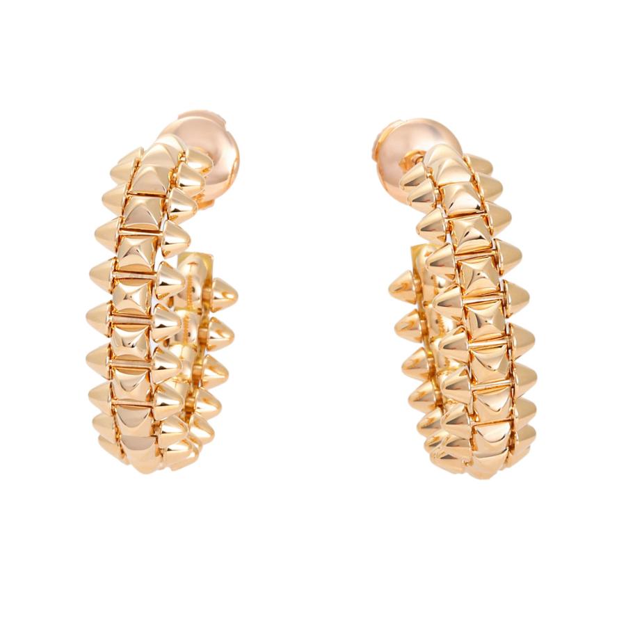 Cartier（カルティエ） クラッシュ ドゥ SM K18ピンクゴールド ピアス 