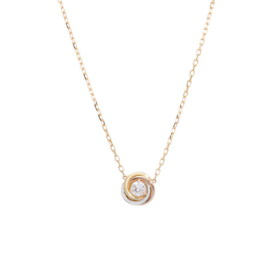 Cartier（カルティエ） トリニティ ブリリアンカット ダイヤモンド K18 