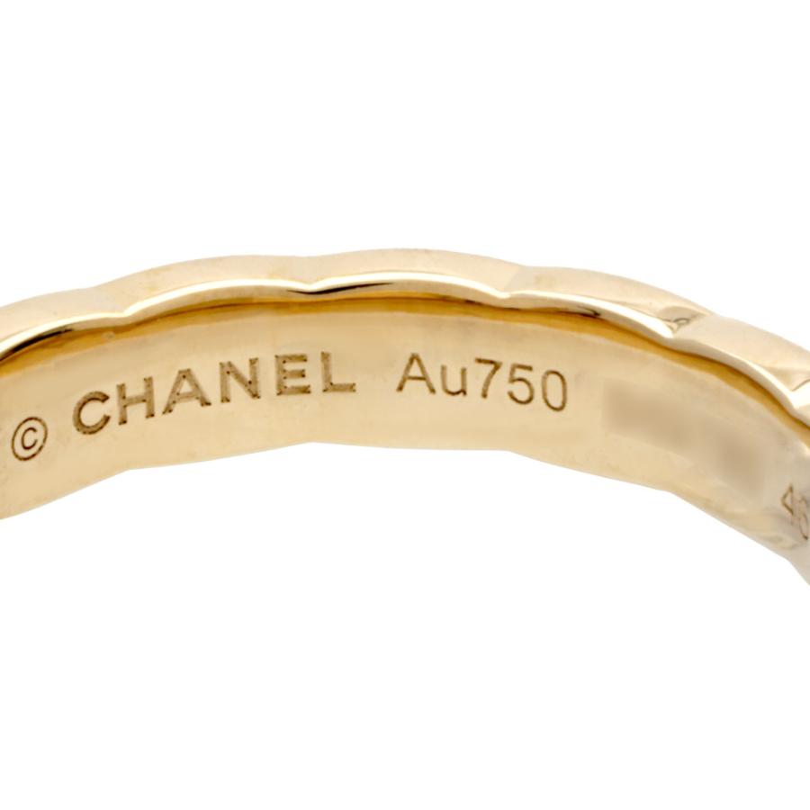 CHANEL（シャネル） ココクラッシュ ミニ K18イエローゴールド リング
