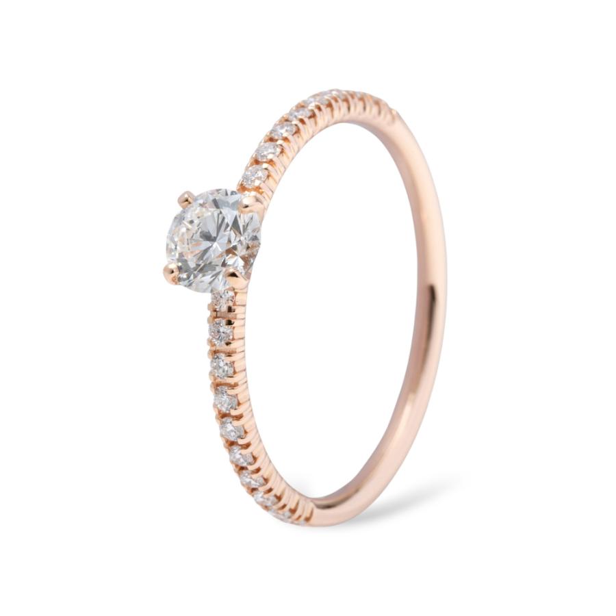 Cartier（カルティエ） エタンセル ドゥ ソリテール K18ピンクゴールド
