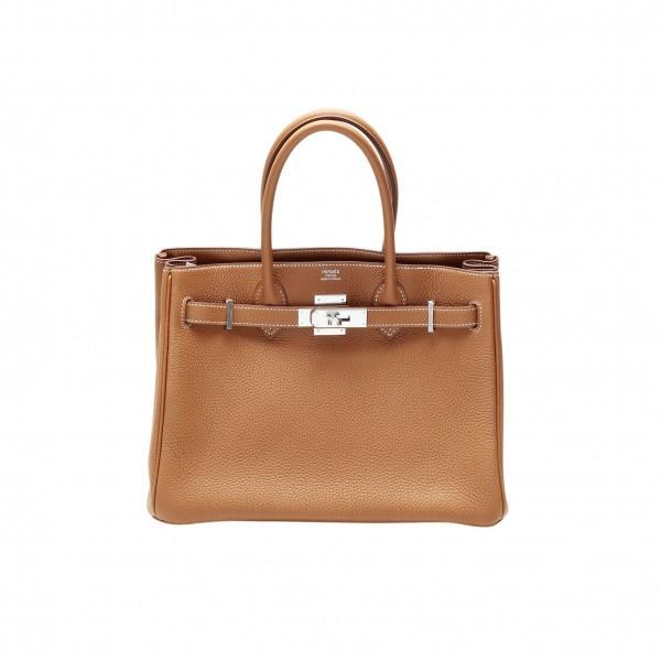 HERMES エルメス バーキン30 3EN1 トゴ ゴールド シルバー金具 U