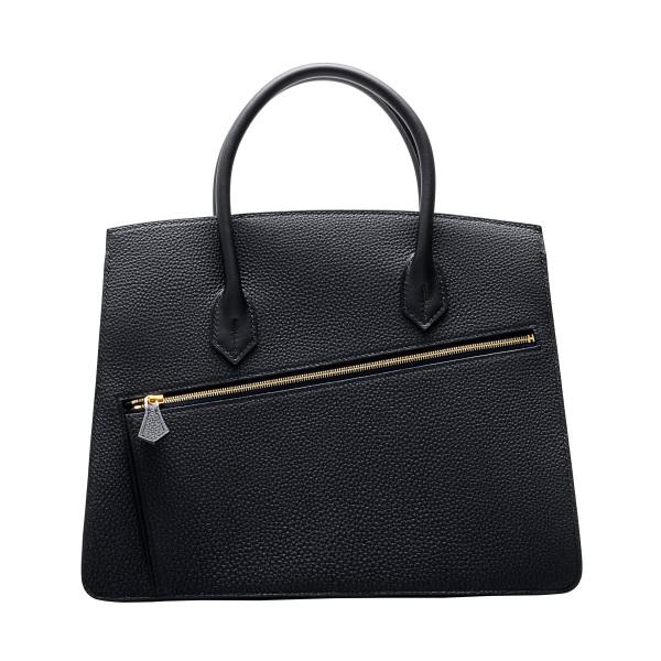 HERMES エルメス バーキン30 30 トゴxスイフト ブラック イエロー 