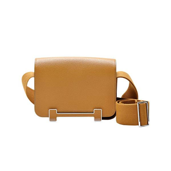 HERMES（エルメス） ゲタ シェーブル キャラメル シルバー金具 B刻印 