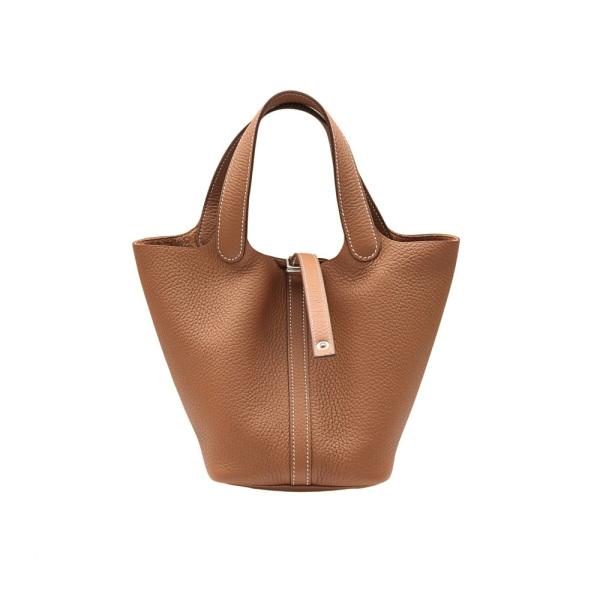HERMES（エルメス） ピコタンロック PM トリヨンクレマンス ゴールド