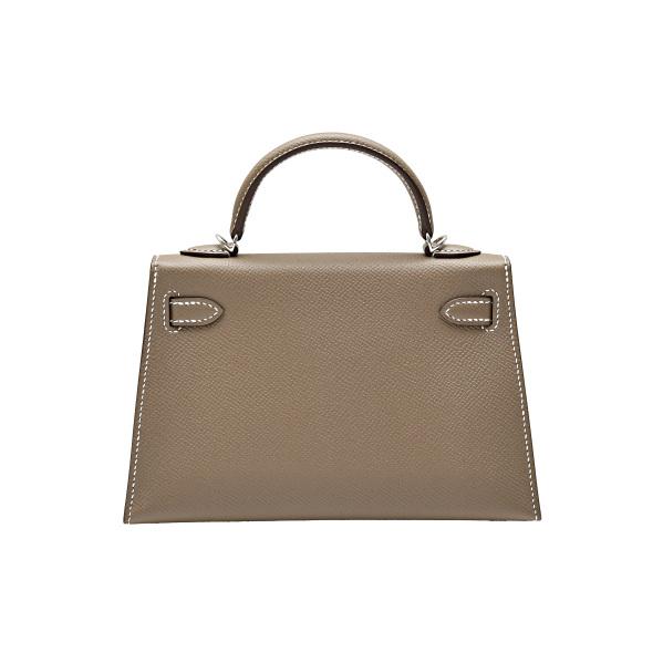 HERMES（エルメス） ケリー(その他) エプソン エトゥープ シルバー金具